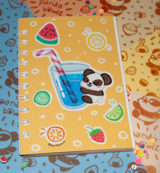 summer sticker book design