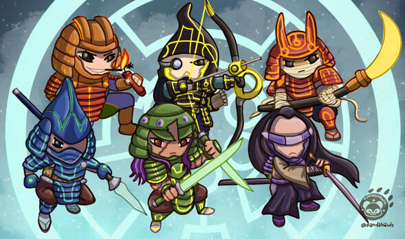 six samurai yugioh